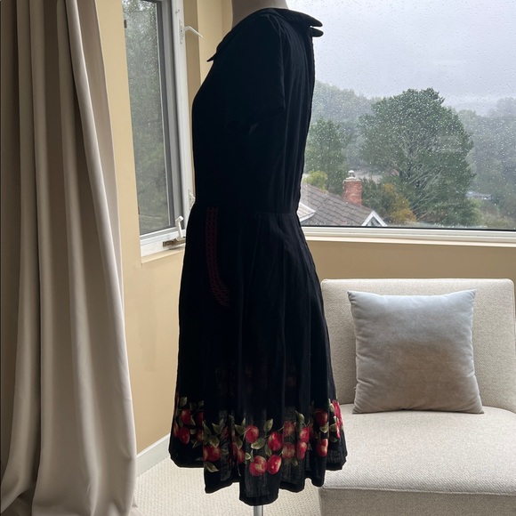 Like new! Dangerfield brand cotton knee length dress size Small - Picture 5 of 12